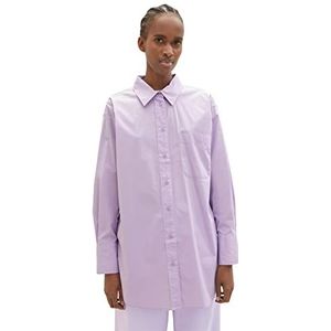 TOM TAILOR Denim blouse dames, 31042 - Lilac Vibe