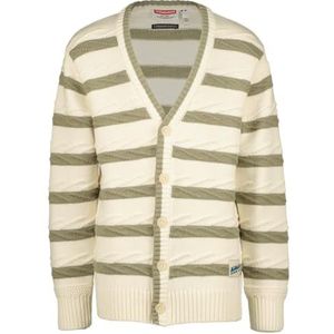 Vingino Cardigan pour garçon MAK Couleur Off White Taille 8, Blanc cassé, 8 ans