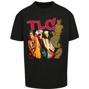 Mister Tee TLC Group Oversize T-shirt voor heren, zwart.