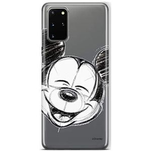 Originele en officiële Disney Minnie en Mickey Mouse hoes voor Samsung S20 Plus, Samsung S11, TPU kunststof hoes beschermt tegen stoten en krassen