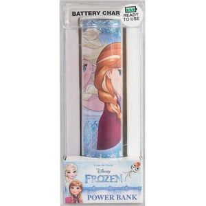 Tribe Disney Frozen reservebatterij voor smartphone, 2600 mAh, motief Anna & Elsa