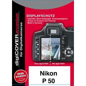 DigiCover Premium screen protector voor Nikon Coolpix P50