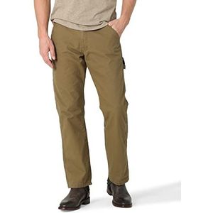 Wrangler Authentics Casual jeans voor heren, bootfit, casual pasvorm, Olive Drab canvas