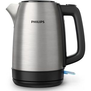 Philips Daily Collection Metalen deksel veermechanisme, indicatielamp, waterkoker, 1,7 l