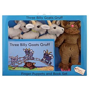 Traditional Story Set 3 Billy Goats-W/vingerpuppets