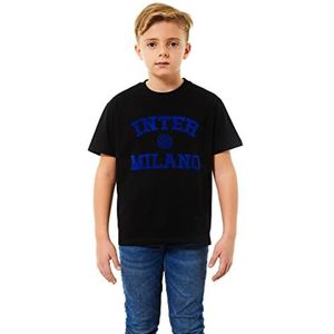 FC Internazionale Milano S.p.A. T-shirt voor kinderen en jongeren, zwart, 6 jaar