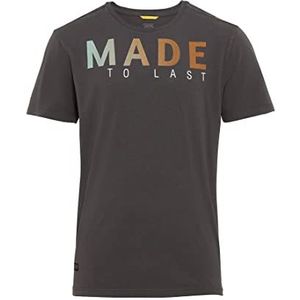 camel active T-shirt heren, Grijze schaduw.