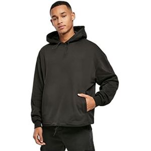 Urban Classics Sportieve hoodie voor heren, zwart, maat M, zwart.