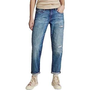 G-STAR RAW Kate Boyfriend Jeans voor dames, 1 stuk, Blauw (Faded Ripped Waterfront D15264-d301-d894)