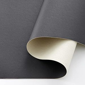 ECOMMERC3 Solid - groot vinyl tapijt, zwart, 90 x 120, antislip en onderhoudsvriendelijk tapijt, ideaal voor keuken, woonkamer of buitenomgeving