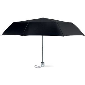 eBuyGB Compacte mini-paraplu met tas, handmatige opening, 94 cm, Zwart, 94 cm, paraplu paraplu paraplu