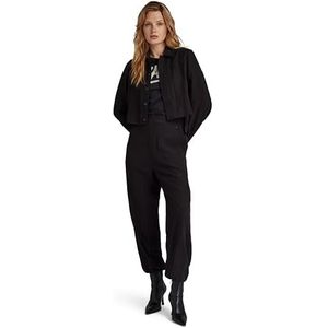 G-STAR RAW Modulaire jumpsuit met lange mouwen van het leger voor dames, Zwart (Dk Black D24265-D522-6484)