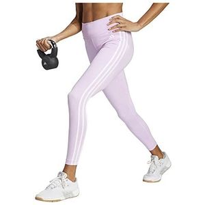 adidas Performance Train Essentials 3-Stripes High-Waisted 7/8 Legging - Dames - Paars - M