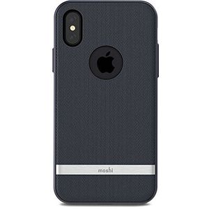 Moshi Beschermhoes voor iPhone X, gestructureerd, blauw