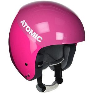 Atomic, Race-skihelm, voor dames en heren, voldoet aan de veiligheidsnormen, AMID-technologie, FIS-standaard, Redster WC AMID, maat XS, roze, AN5005432XS