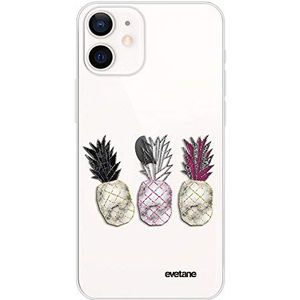 Beschermhoes voor iPhone 12 Mini (5,4 inch), Trio Ananas