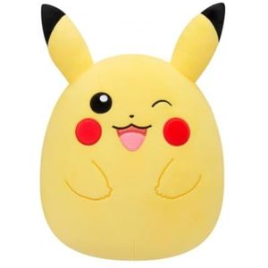 Bizak Squishmallow Knipoog 50 cm pluche kussen, officieel Pokémon, zacht en kwaliteit (63220050)
