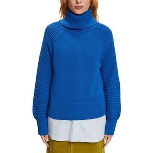ESPRIT 103cc1i305 dames sweatshirt, 410/Bright Blue