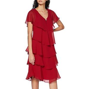 Gina Bacconi Lona Cocktailjurk, rood, 10 dames, Rood