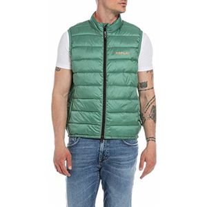 Replay heren vest, groen (032)