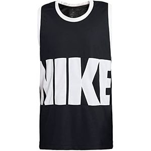 Nike Starting Five Basketbal T-shirt voor heren, zwart/wit/wit