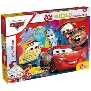 Lisciani Disney-spellen puzzel DF M-Plus 24 auto's, 99498