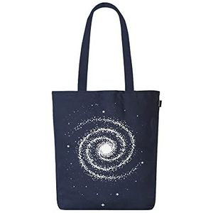 Eco Right Canvas Tote Bag Esthetische, Eco-vriendelijke boodschappentassen & kleine draagtassen voor vrouwen, The Milky-way, Eén maat