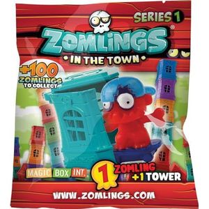 1 x Zomlings in de unieke stad toren figuur pakket