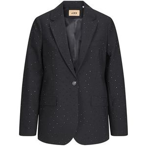 Jack & Jones Jxlora Rhinestone Blazer Tlr Damesblazer, Zwart details: strass