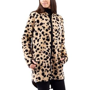 Eivy Redwood Sherpa-fleecejas voor dames, cheetah, XXL, cheetah, XXL, Gepard