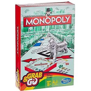 Monopoly Hasbro Gaming Grab & Go Game