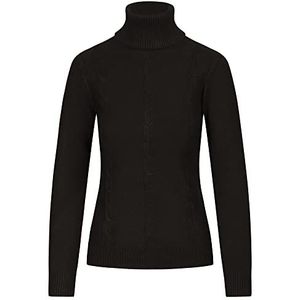 Mint & Mia Gebreide trui, sweatshirt, dames, zwart, 42, zwart.