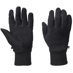 Jack Wolfskin Vertigo handschoenen, zwart, M, uniseks, zwart, maat M, zwart.