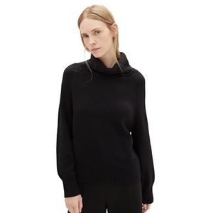 TOM TAILOR 1039996 damessweater, 14482 - Deep Black.