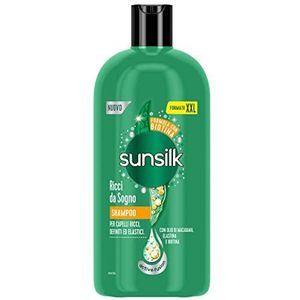 Sunsilk, Dream Krullende Shampoo voor gedefinieerd krullend haar, Active Fusion-formule, verrijkt met macadamia-olie, elastisch en biotine voor zichtbaar gezond haar, maat XXL 810 ml