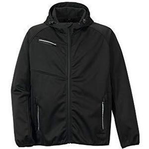 Planam Outdoor Fog 3760060 Softshell jas, maat XXL, zwart, zwart.