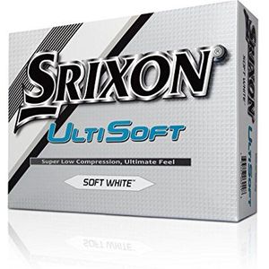 Srixon SRX Ultisoft Golfball (12) Unisex Volwassenen, Pure White, M