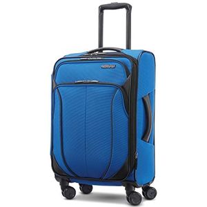 American Tourister 4 Kix 2.0 Zachte uitbreidbare koffer met zwenkwielen, Klassiek Blauw, Kix 2.0 Set van 4 uittrekbare zachte koffers met zwenkwielen