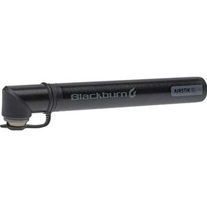 Blackburn Airstick SL mini-pomp, uniseks, volwassenen, zwart en zilver, eenheidsmaat