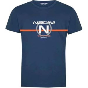 NALINI T-Shirt Homme, bleu, XL