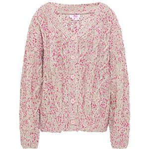 hoona Cardigan pour femme, Gris/rose., XS-S