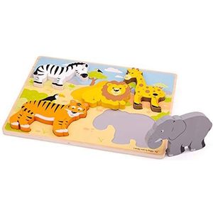 Bigjigs Toys puzzel grote safari
