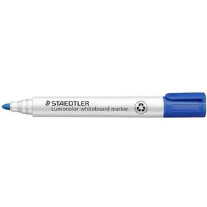 Staedtler Lumocolor whiteboard-marker, ronde punt, blauwe inkt, 10 stuks 351-3