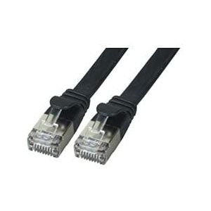 M-Cab CAT6A U/FTP netwerkkabel 5 m U/FTP (STP) zwart - netwerkkabel (5 m, Cat6a, U/FTP (STP), RJ-45, RJ-45, zwart)