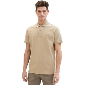 TOM TAILOR Polo pour homme, 11018 - Chinchilla, XL