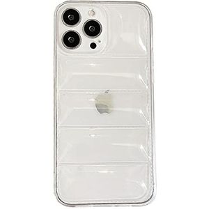 Poejetag iPhone 12/12pro max/13pro TPU hoes (wit)