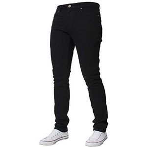 Enzo skinny jeans voor heren, Zwart (zwart)