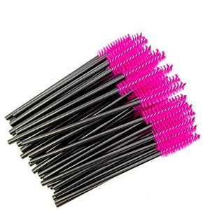 250 zwarte en roze penselen