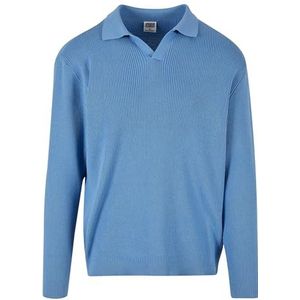 Urban Classics T-shirt pour homme Ribbed Oversized à manches longues bleu horizontal XL, Bleu horizon., XL