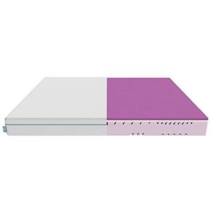 Cecotec Flow One + visco-elastische matras + 180 x 190 cm, 3-laags, hoogte 18 cm, hoge sterkte, profielkern met HRC-schuim, MorphoAdapt, Fresh & EasyClean